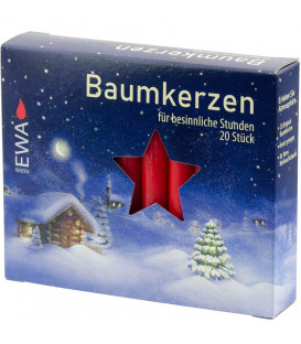 Bougies sapin de Noël, Baumkerzen 13 mm