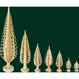 Sapin Noël bois sculpté, 16 cm