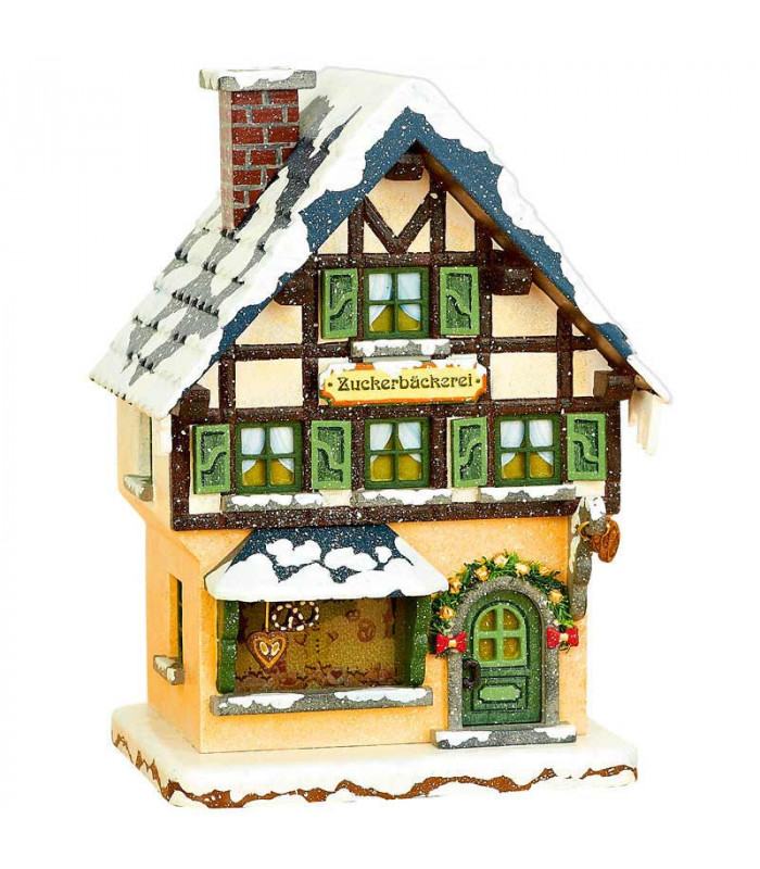 Maison miniature village de noël