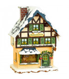 Maison éclairée pour figurine de Noël miniature Winterkinder, la patisserie