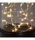 Boule en verre lumineuse décorative à Led, 17 cm