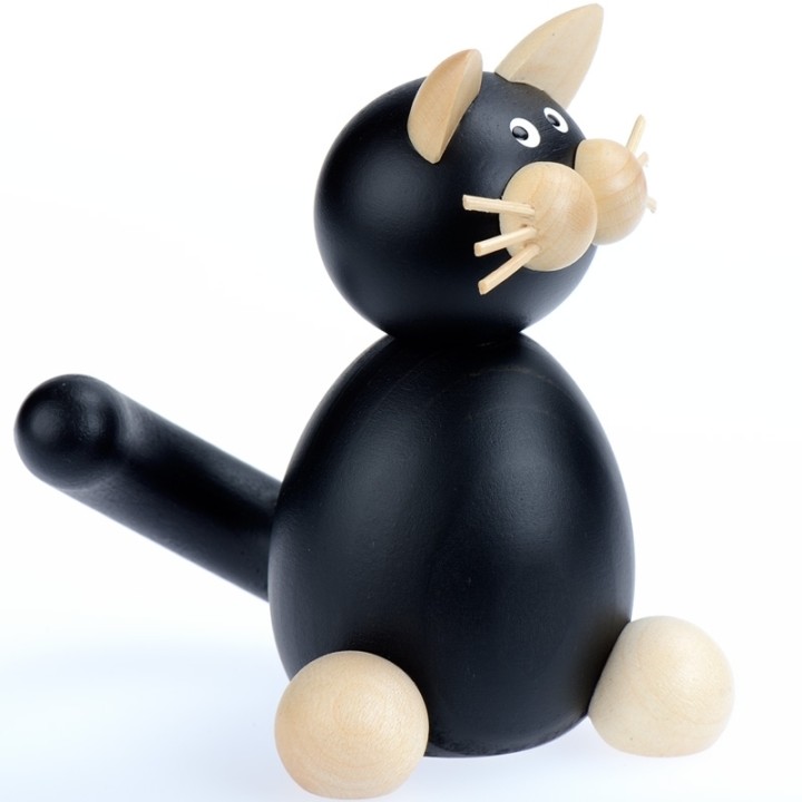 Achat chat noir et blanc