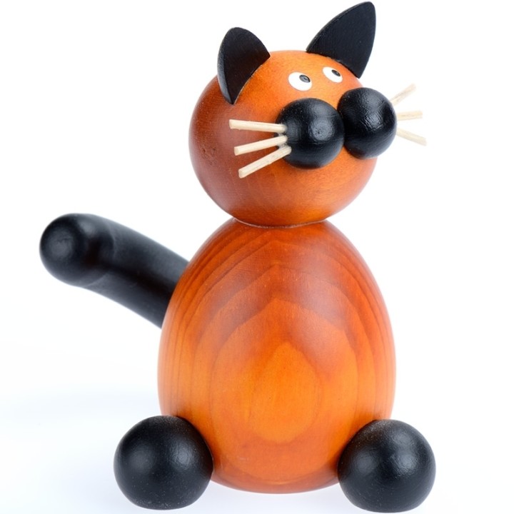 Chat en bois