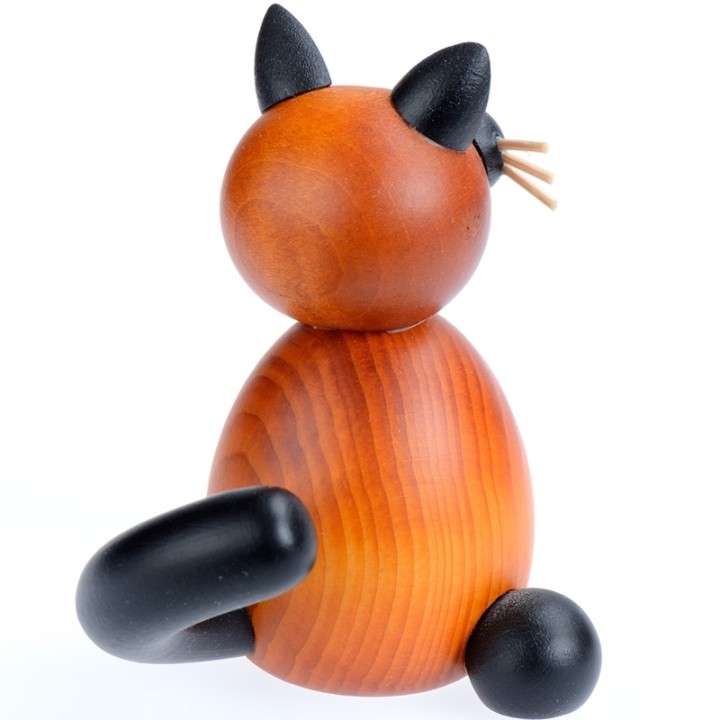 Chats en bois