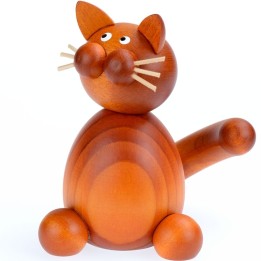 Chat en bois