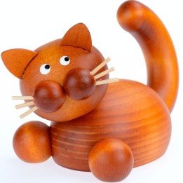 Chat en bois