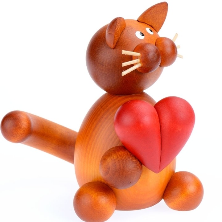 Chat en bois
