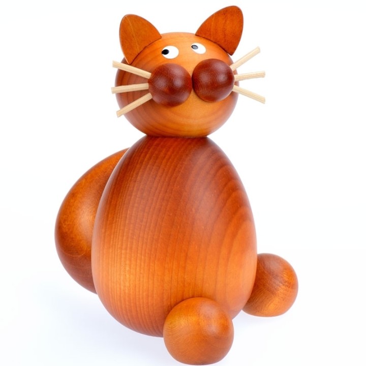 Decoration de Noel statuette chat