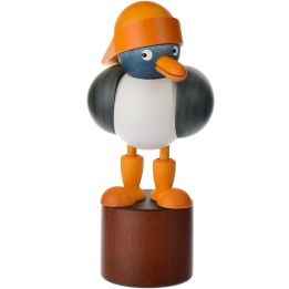 Collection de mouette en bois peint