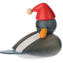 Mouette avec bonnet de noel