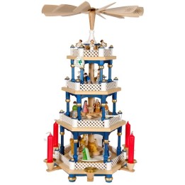 Weihnachtspyramid allemangne 3 étages