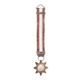  Décoration murale 47 cm rouge avec étoile, élan