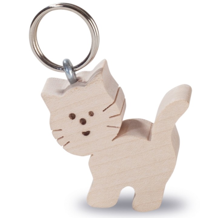 Porte-clés chat