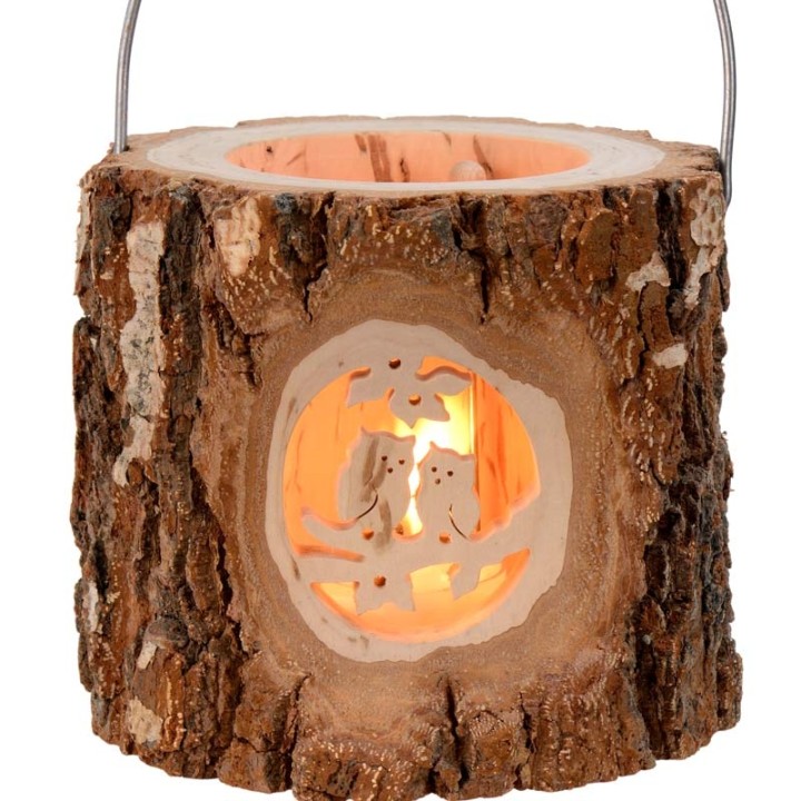 Lanterne photophore hibou