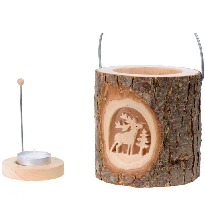 Lanterne photophore cerf