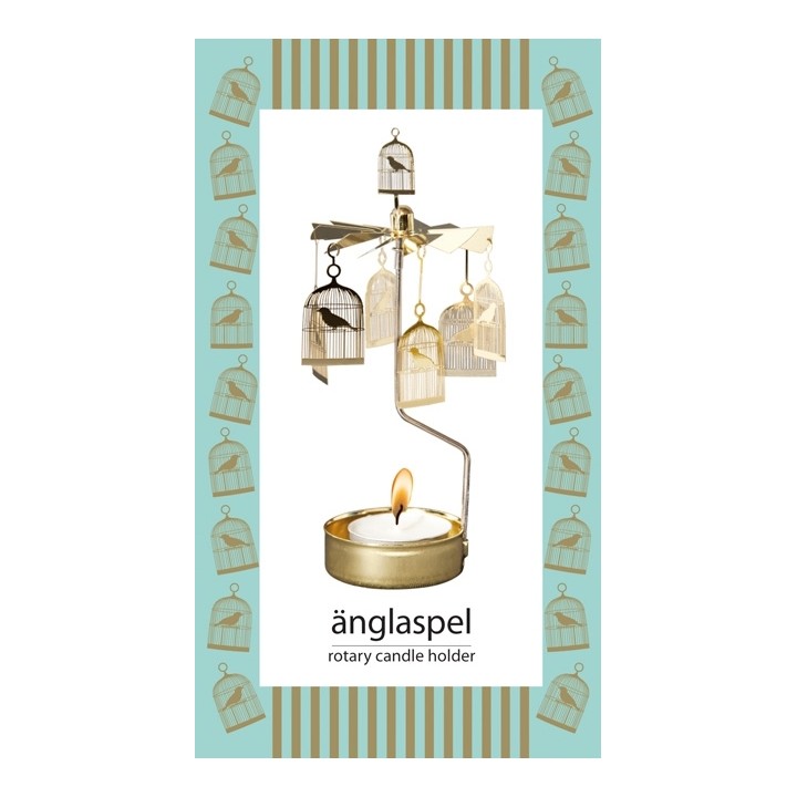 bougeoir rotatif cages a oiseau