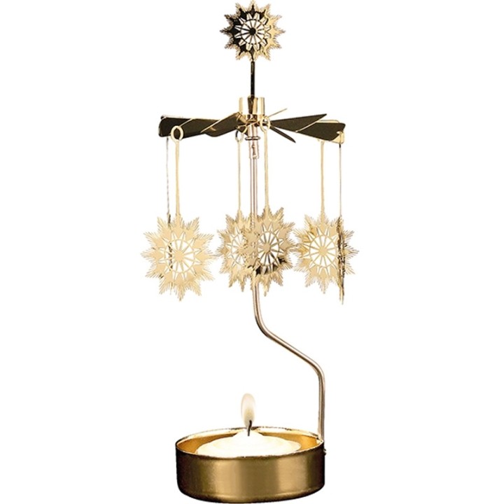 Bougeoir de Noel etoiles