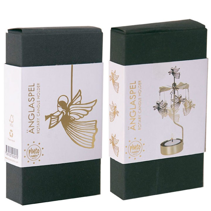 Bougeoir carrousel fleurs