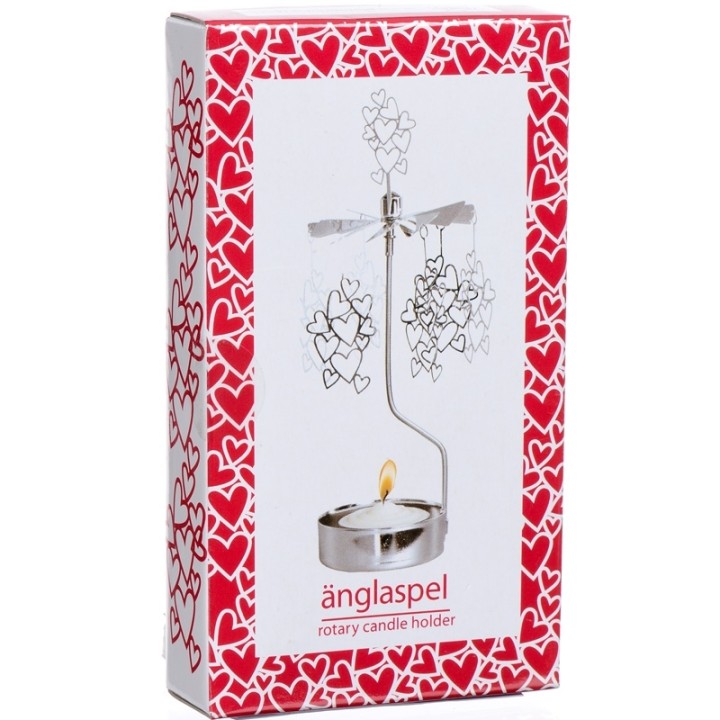 Bougeoir carrousel petits coeurs