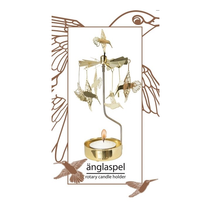 bougeoir rotatif colibri