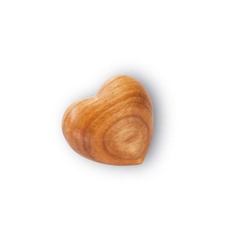 Petit coeur en bois, 3 cm
