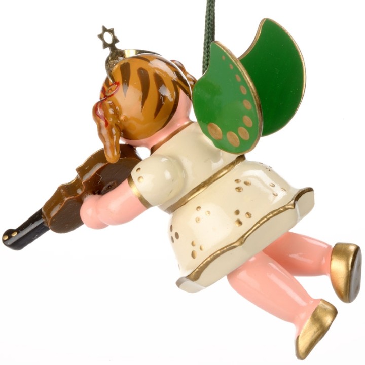 Ange de Noël pour sapin avec un violon