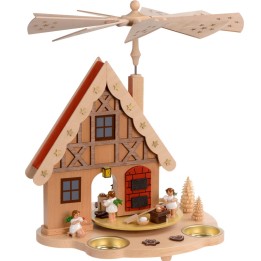 Manège de Noël enfant anges patissiers