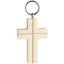 Porte-clés croix avec croix n° 2, 5 cm 