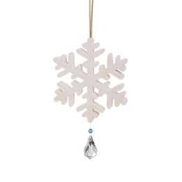 Flocon de neige à suspendre avec cristal Swarovski n° 3