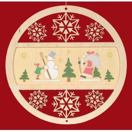 Décoration chambre d'enfant, père Noël a suspendre