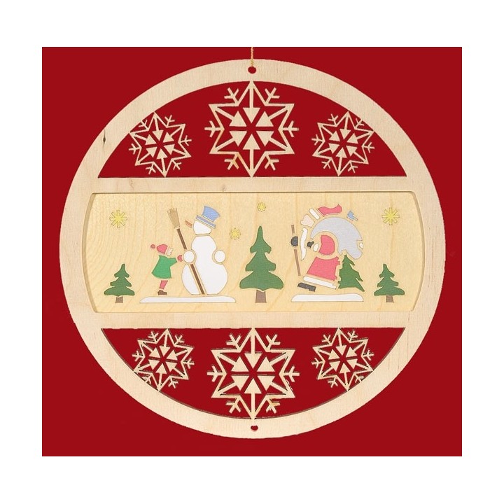 Décoration chambre d'enfant, père Noël a suspendre