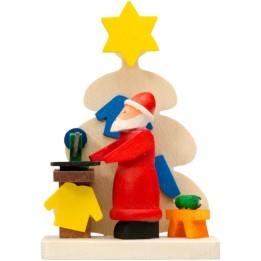 Déco sapin de Noel, atelier du père Noel