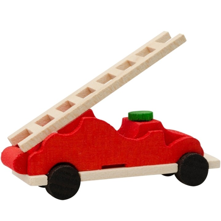Déco Noël enfant, voiture de pompiers