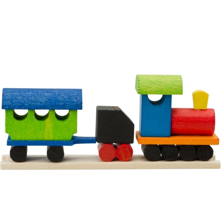 Déco Noël enfant, petit train en bois
