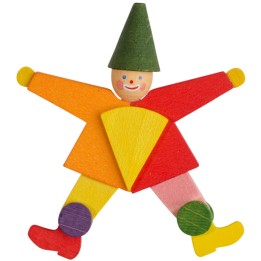 Déco Noël enfant, clown