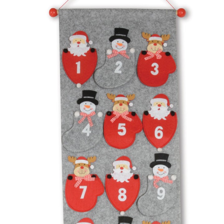 Calendrier de l'Avent chambre d'enfant