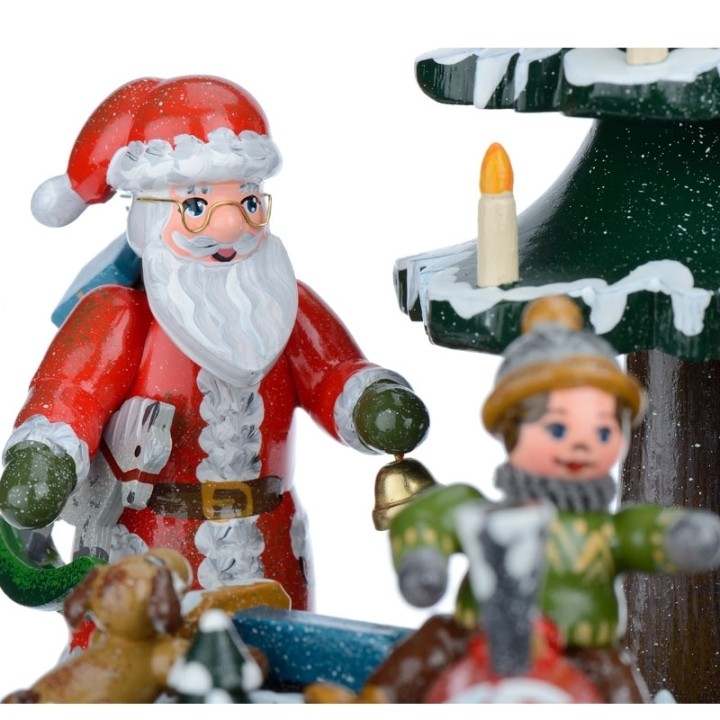 
Boite à musique pour enfant, jour de Noël autour du sapin