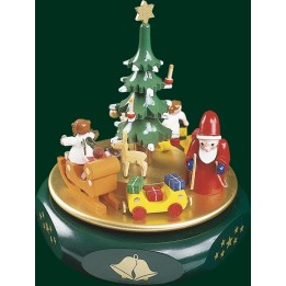 Boite à musique allemande Stille Nacht, veillée de Noël