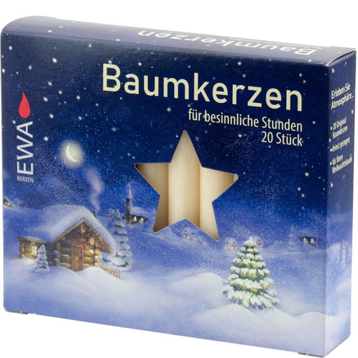 Bougies champagne sapin de Noël