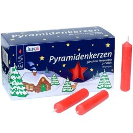 Lot -50% 100 bougies en vrac pyramidenkerzen 14 mm 