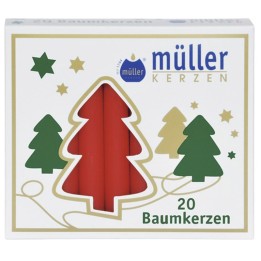 Lot 100 bougies de Noël, Baumkerzen 13 mm rouge ou blanches