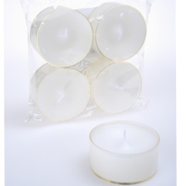 Bougie chauffe-plat transparentes grand modèle 57 mm