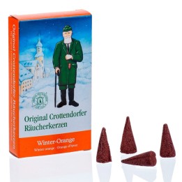 Cone d'encens senteur orange de Noël