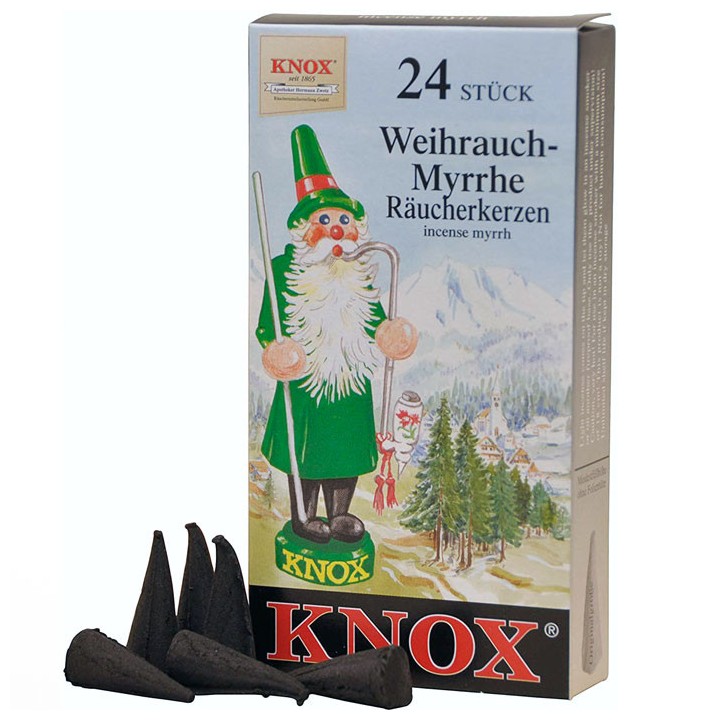 Cone d'encens Knox Myrrhe 