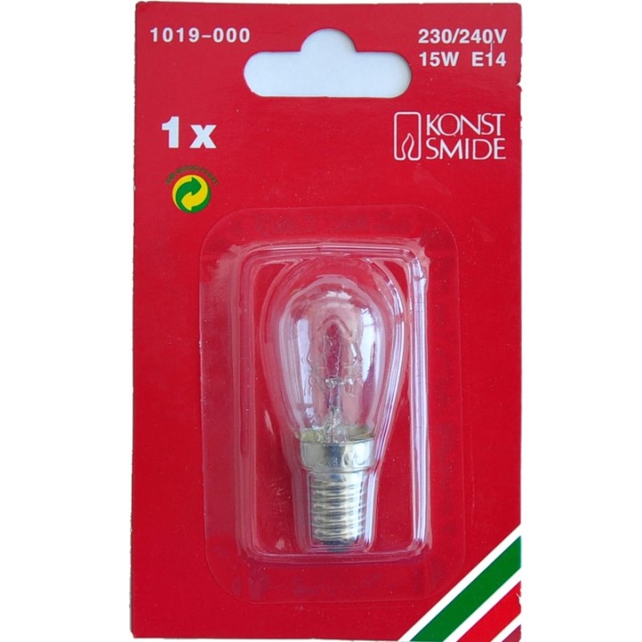 Ampoule de rechange 230V, 15W, culot à vis E14, Konstsmide 1019-000 