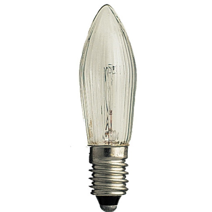 Ampoules de rechange 12V, 3W pour chandelier électrique 20 à 25 lampes, Konstsmide 1095-030 