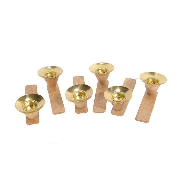 Porte-bougies pour pyramide à étages
