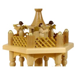 Ange de rechange couleur bois pour pyramide à étages