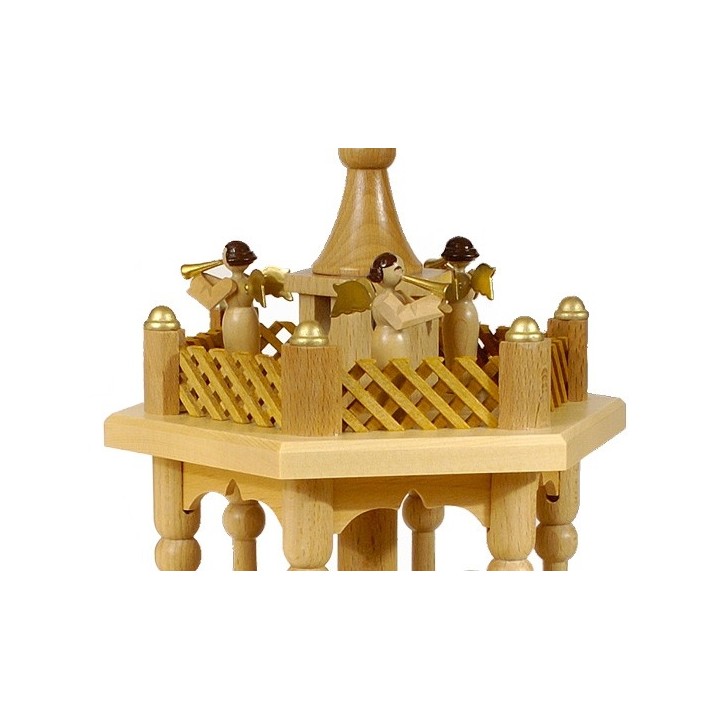 Ange de rechange couleur bois pour pyramide à étages