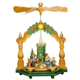 Pyramide veillée de Noël chez Opa et Oma